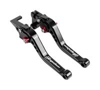 Mbxpxe Brake Clutch for Suzuki GSX1300R GSX 1300R 1999-2007 Motorcycle Accessories Adjustable Folding Extendable Brake Clutch Levers(Short)