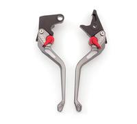 Mbxpxe Brake Clutch for Suzuki GSXR750 GSXR600 GSXR 600 K7 2006-2010 Motorcycle Aluminum Brake Clutch Lever Handle(164mm 3D Gray)