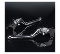 Mbxpxe Brake Clutch Motorcycle CNC Adjustable Brake Clutch Lever for Suzuki DL650 V-Strom Strom 2011 2012 2013 2014 2015 2016-2020(177mm Gray)
