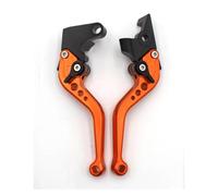 Mbxpxe Brake Clutch Motorcycle CNC Alnuminum Short Brake Clutch Levers for MT-09 SR for MT for 09 FZ-09 FJ-09 for MT-09 Tracer 2014 2015 2016 2018 2019(Orange)