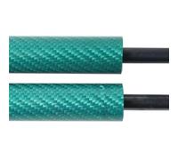 Mbxpxe Springs Shock Absorbers For Civic For MK6 EJ EK 1996-2000 Hatchback Trunk Boot Lift Supports Damper Tailgate Gas Struts(Green carbon fiber)