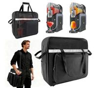MBYLOEBA Outdoor Carrying Bag for Ninja Slushie Machine FS301 & FS300 - Waterproof Portable Case with Shoulder Strap, Thickly Padded for Protection - Accessories for Ninja Slushie (Black)