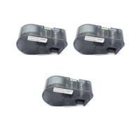 MC-1000-595 25.4mmx7.6m Self-Adhesive Vinyl Label Black on White Compatible Brady BMP-41 BMP-51 BMP-53-PC-Linked Printer(3pcs MC-1000-595)