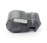 MC-1000-595 25.4mmx7.6m Self-Adhesive Vinyl Label Black on White Compatible Brady BMP-41 BMP-51 BMP-53-PC-Linked Printer(1pcs MC-1000-595)