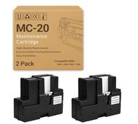 MC-20 MC20 0628C002 Maintenance Cartridge Replacement, Compatible for Canon PRO-1000 PRO-1100, High-Capacity Absorption for Home, Office & Commercial Use 2 packs
