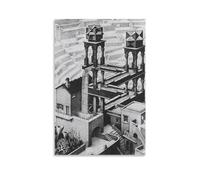 MC Escher Posters Paintings Painting On Canvas Wall Art Poster Scroll Picture Print Walls Decor Home Posters 16x24inch(40x60cm)