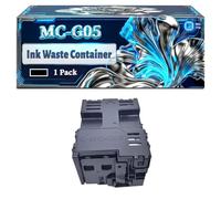 MC-G05 Ink Waste Container Compatible for Canon MAXIFY GX1040 GX2040 Printers, With Chip Large Capacity 7000 Pages (1 Pack Black)