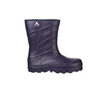 Mc Kinley Unisex Rock Double Rain Boot, Navy, 5-6