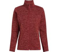 Mc Kinley Women's Sammy Fz Jacket, Melange/Red Dark, 36