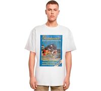 MC Men Male Tops The Skateboard Magazine Cover No 8 Oversize Tee, Oversized Fit, 100% Cotton, L, White, L