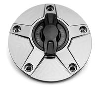 MC MOTOPARTS NIMBLE Titanium CNC 1/4 Quick Lock Fuel Cap Compatible with ZX-10R Ninja / Z1000 2014-2017