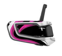 MC MOTOPARTS Protective Cover Decal Wrap Sticker 2 pcs Abstract Pink Compatible with Cardo Packtalk Bold