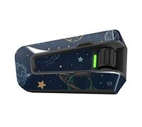 MC MOTOPARTS Protective Cover Decal Wrap Sticker 2 pcs Planet Compatible with CARDO Packtalk Edge