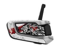 MC MOTOPARTS Protective Cover Decal Wrap Sticker 2 pcs Tiger Compatible with Cardo Packtalk Bold