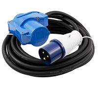 MC Power CEE Extension Cable 10 m H07RNG 3G2.5, 230 V, IP44 High Current Extension Cable for Motorhome, Camper Van