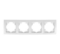 MC POWER McPower Flair 4-Way Frame, matt White, 81 x 292 x 10 mm