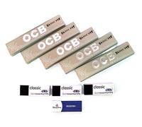 MC Tips & 5 OCB X-pert King Size Slim Rolling Papers & 3 Quintessential Standard Roach Tips Deal By Trendz