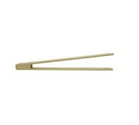 MC-Trend Barbecue Tongs 30 cm Made of Beech Wood - Sustainable Wood Kitchen Tongs with Grooves - Made in Europe (1)