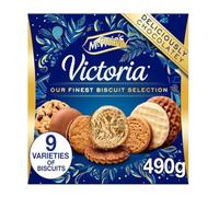 Mc-Vitie's Victoria Our Classic Biscuits Selection 490g - Assorted Biscuits & Cookies, Traditional Tea-Time Treats, Sharing Snack Box