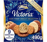 Mc-Vitie's Victoria Our Classic Biscuits Selection 490g - Assorted Biscuits & Cookies, Traditional Tea-Time Treats, Sharing Snack Box