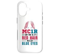 MC1R I Am The 0.17 - Red Hair Red Head Redhead Blue Eyes Case for iPhone 17