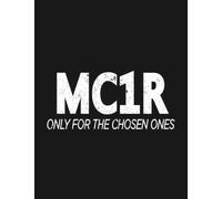 Mc1r Redhead Ginger Red Hair Notebook: Collection Journal Subject 100 Lined pages 8.5x11 College Ruled Paper