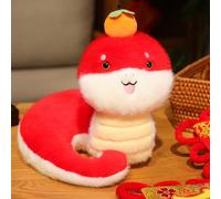 Mc2 Project Experiment Dolls Year Of The Mascot Doll All The Toy Throw Pillow Zodiac Doll Children's New Year 3 Amp Plug (A, 25cm)