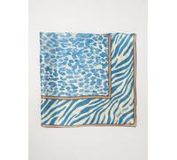 MC2 SAINT BARTH Animalier Print Square Silk Foulard - Size: OS - female