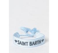 MC2 SAINT BARTH Boy's Striped Bracelet with Embroidered Logo and Tassels - Size: OS - unisex