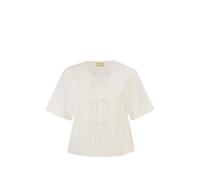 MC2 Saint Barth broderie anglaise bow top - White S-M-L