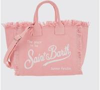 MC2 SAINT BARTH Colette Cotton Canvas Bag with Logo