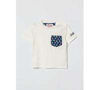 MC2 SAINT BARTH Cotton T-Shirt with Printed Patch - Size: 6 - male