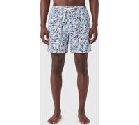 MC2 SAINT BARTH Graphic Print Swim Shorts with Drawstring Waist - Size: S - male