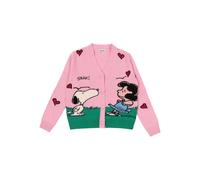 MC2 Saint Barth Kids x Peanuts jacquard cardigan - Pink 2-4-10