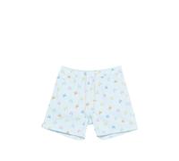MC2 Saint Barth Lighting striped crab-print swim shorts - Blue S-M-L-XL