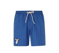 MC2 Saint Barth Lighting swim shorts with Lazio eagles print - Blue S-M