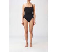 MC2 SAINT BARTH Off-the-Shoulder One-Piece Swimsuit with Rhinestone Application - Size: S - female
