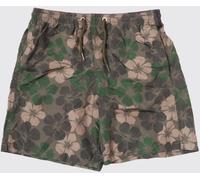 MC2 SAINT BARTH Printed Polyester Swim Trunks - Size: 12 - male