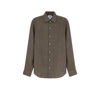 MC2 Saint Barth Raphael long-sleeve buttoned shirt - Brown S-M-L-XL-XXL-XXXL