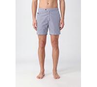 MC2 SAINT BARTH Striped Swim Shorts with Elasticated Waist and Embroidered Logo - Size: 4XL - male