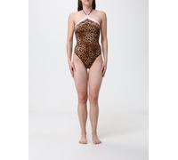 MC2 SAINT BARTH Tropical Print One-Piece Swimming Costume with a Halter Neck - Size: L - female