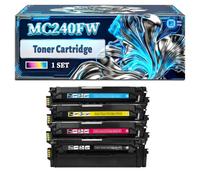 MC240FW Toner Cartridge Compatible for Ricoh MC240FW PC200W Printers, With Chip Large Capacity 4500 Pages (4-Pack BK/C/M/Y)