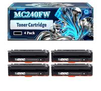 MC240FW Toner Cartridge Compatible for Ricoh MC240FW PC200W Printers, With Chip Large Capacity 4500 Pages (4 Pack Black)