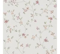MC61035 - Maison Charme Floral PinkOrangeCream Galerie Wallpaper