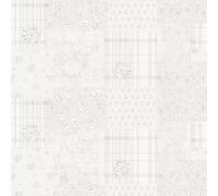 Galerie Maison Charme Floral Silver Grey Wallpaper MC61041, Silver