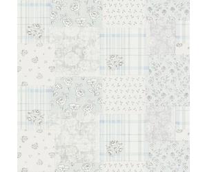 MC61044 - Maison Charme Floral Silver GreyWhite Galerie Wallpaper
