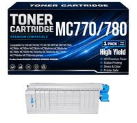 MC760 MC770 MC780 Toner Cartridges Compatible 45396204 45396203 45396202 45396201 Toner for OKI MC760dn MC760dfn MC760dnfax MC760dnvfax Printers with chip High Yield Work
