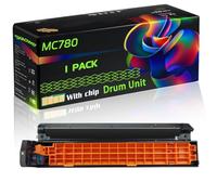 MC780 Compatible for Okidata OKI Drum Unit with Chip MC760 MC760dn MC770 MC770dn MC780 Printers (1 Pack Black)