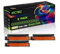 MC780 Compatible for Okidata OKI Drum Unit with Chip MC760 MC760dn MC770 MC770dn MC780 Printers (3 Pack Black)