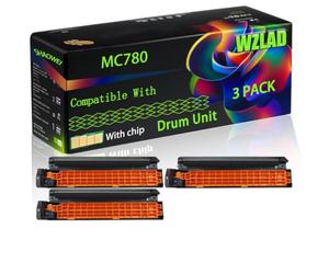 MC780 Compatible for Okidata OKI Drum Unit with Chip MC760 MC760dn MC770 MC770dn MC780 Printers (3 Pack Black)